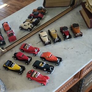 Classic Die-Cast Toy Cars Collection- Set Of 10